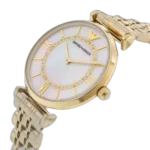 Emporio Armani Watch Gianni T-Bar For Women - AR1907, With White Dial - Image 3