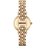 Emporio Armani Watch Gianni T-Bar For Women - AR1907, With White Dial - Image 4