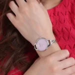 ⁦ساعة امبوريو ارماني للسيدات AR11122 - مينا بنفسجية⁩ - الصورة ⁦7⁩