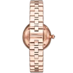 ⁦ساعة امبوريو ارماني للسيدات AR11197 - مينا باللون الأسود⁩ - الصورة ⁦3⁩