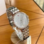Emporio Armani Watch Gianni T-Bar For Women - AR11293, With Silver Dial - Image 7