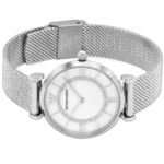 Emporio Armani Watch Gianni T-Bar For Women - AR11319, With White Dial - Image 8