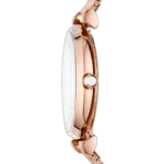 Emporio Armani Watch Gianni T-Bar For Women - AR11320, With White Dial - Image 5