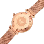 Emporio Armani Watch Gianni T-Bar For Women - AR11320, With White Dial - Image 6