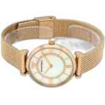 Emporio Armani Watch Gianni T-Bar For Women - AR11320, With White Dial - Image 8