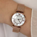 Emporio Armani Watch Gianni T-Bar For Women - AR11320, With White Dial - Image 12