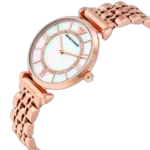 Emporio Armani Watch Gianni T-Bar For Women - AR1909, With White Dial - Image 5