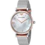 Emporio Armani Watch Gianni T-Bar For Women - AR2067, With White Dial - Image 2