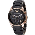 Emporio Armani Watch Tazio For Women - AR5906, With Black Dial - Image 2