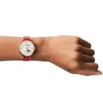 Emporio Armani Watch Gianni T-Bar For Women - AR60048, With White Dial - Image 11