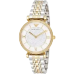 Emporio Armani Watch Gianni T-Bar For Women - AR8031, With White Dial - Image 2
