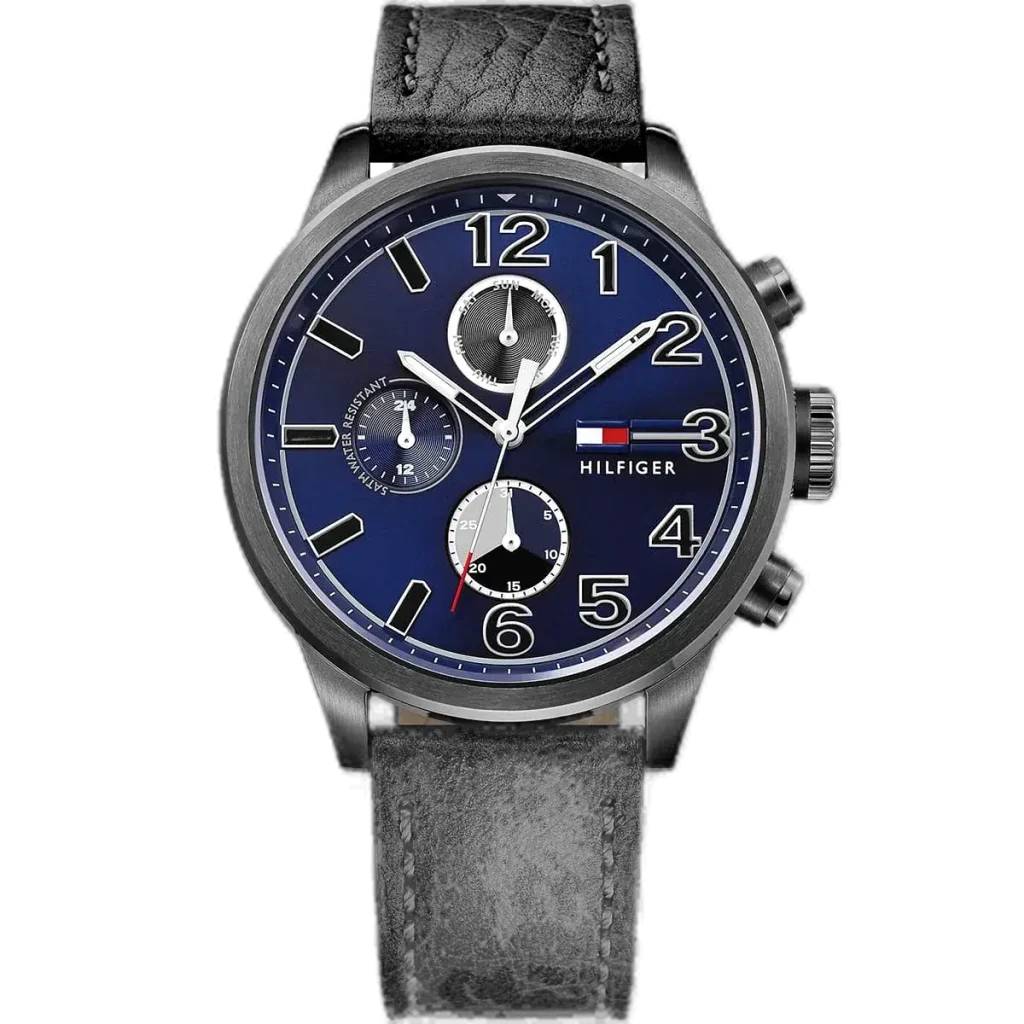 Tommy Hilfiger Watch Jackson For Men - 1791241, With Blue Dial