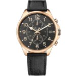 Tommy Hilfiger Watch Dean For Men - 1791273, With Black Dial