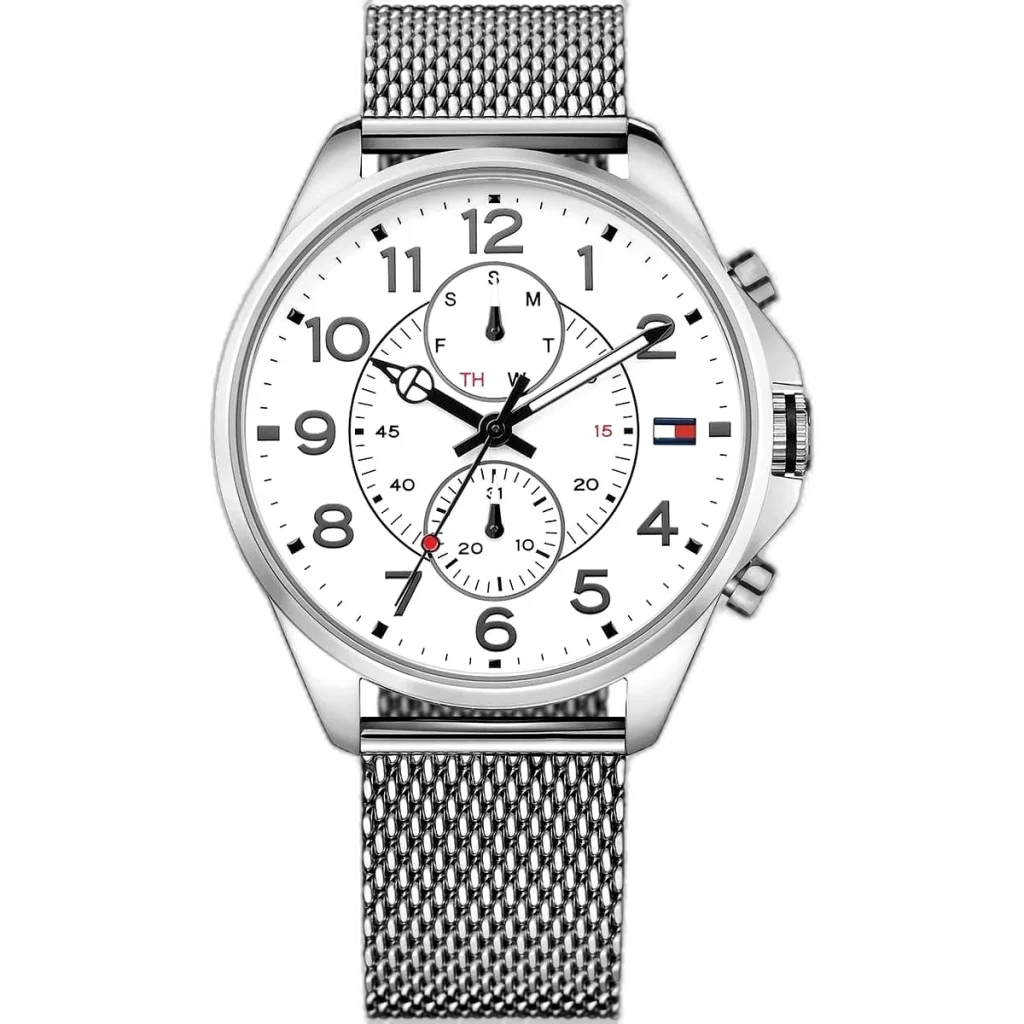 Tommy Hilfiger Watch Dean For Men - 1791277, With White Dial