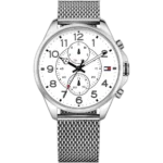 Tommy Hilfiger Watch Dean For Men - 1791277, With White Dial