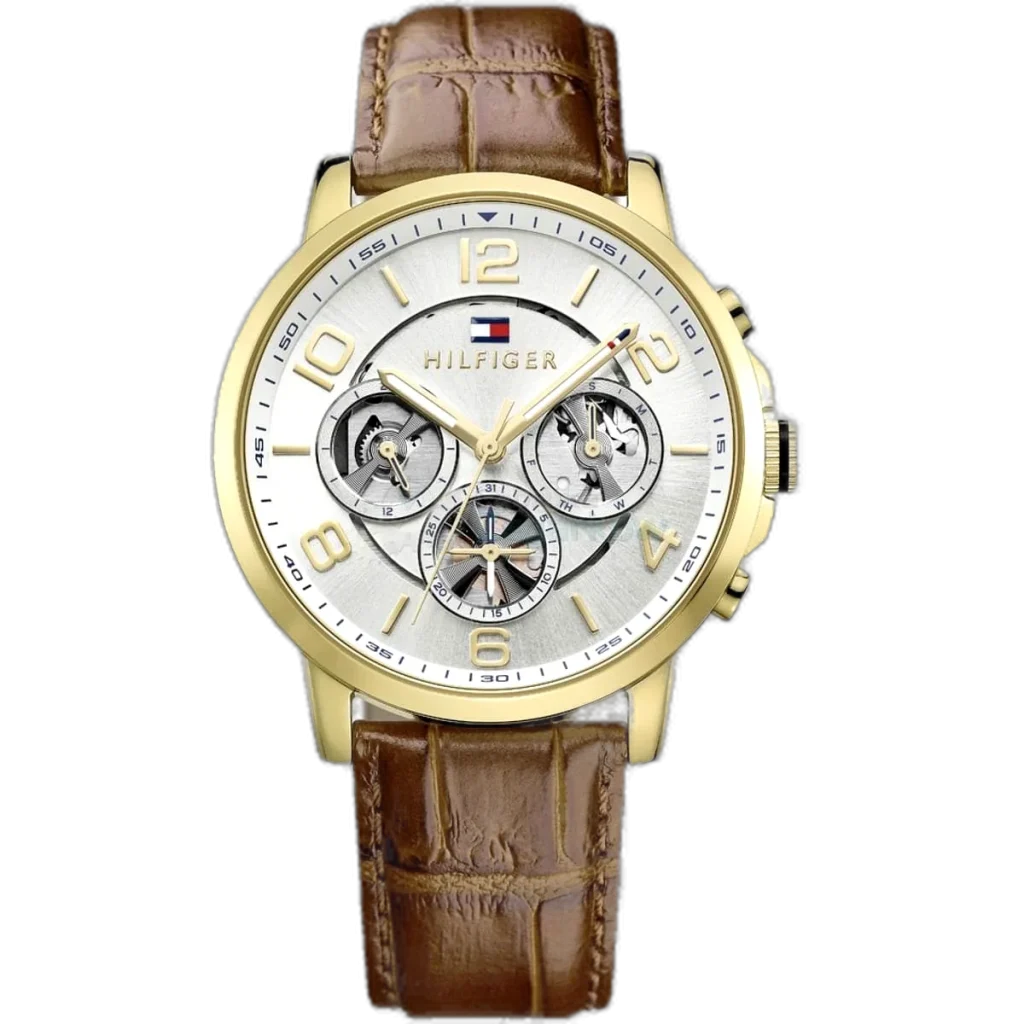 Tommy Hilfiger Watch Keagan For Men - 1791291, With Silver Dial