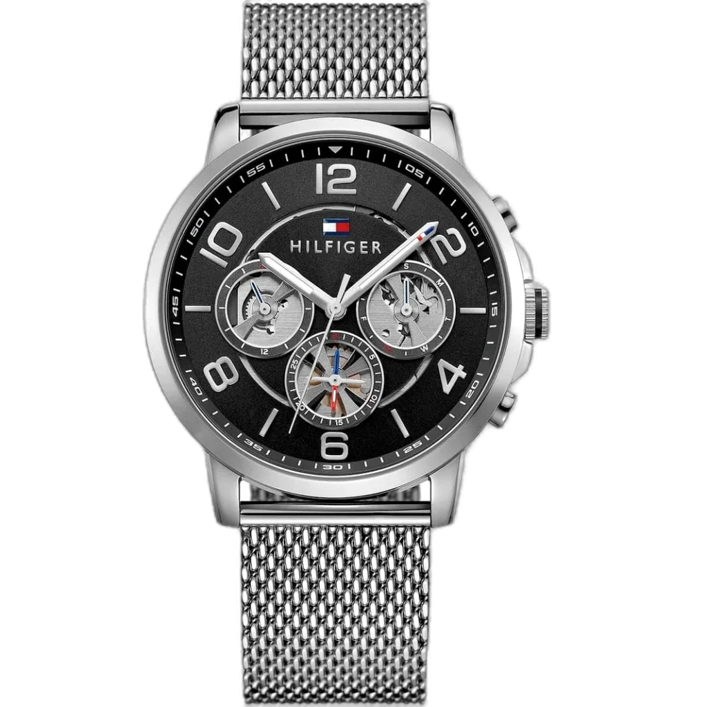 Tommy Hilfiger Watch Keagan For Men - 1791292, With Black Dial