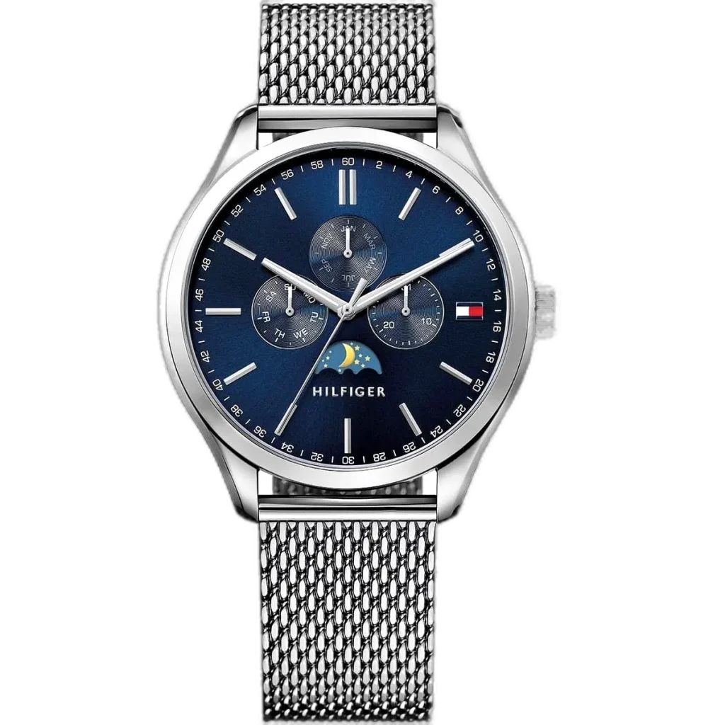 Tommy Hilfiger Watch Oliver For Men - 1791302, With Blue Dial