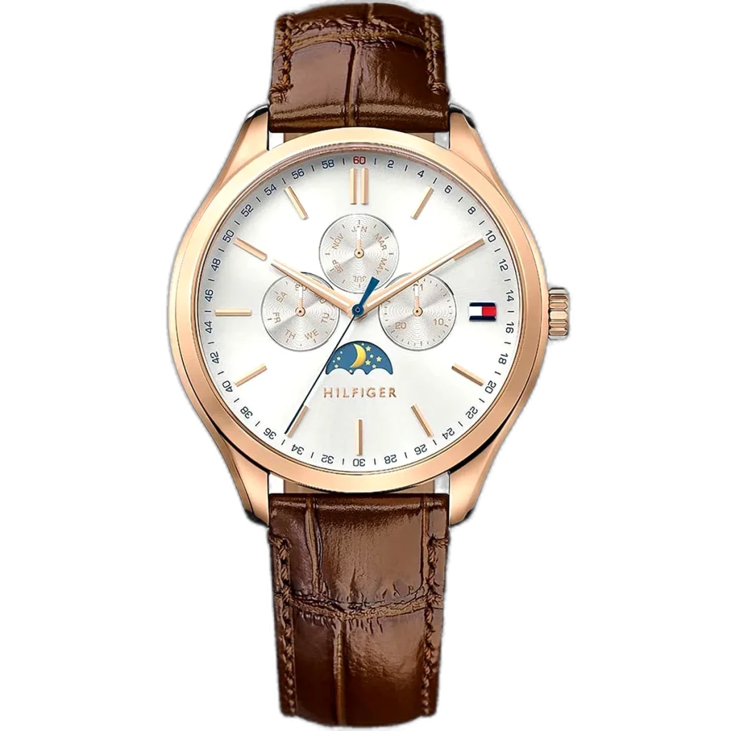 Tommy Hilfiger Watch Oliver For Men - 1791306, With White Dial