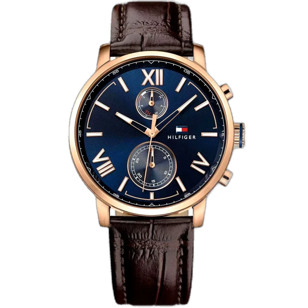 Tommy Hilfiger Watch Alden For Men - 1791308, With Blue Dial