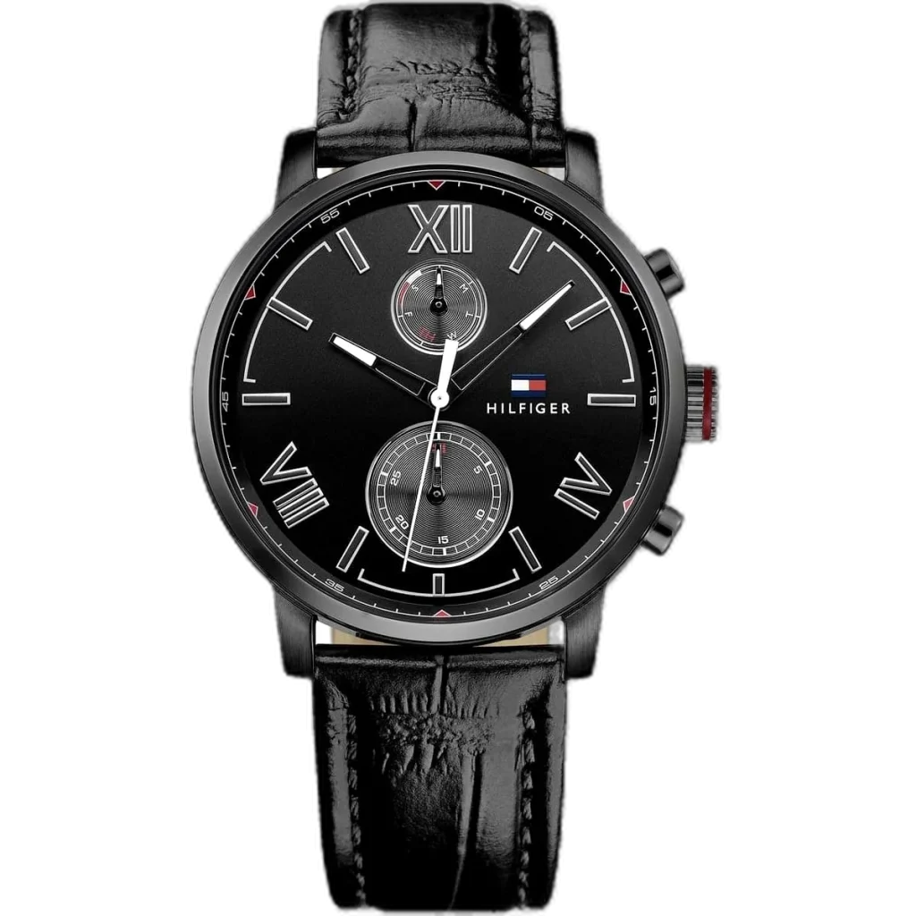 Tommy Hilfiger Watch Alden For Men - 1791310, With Black Dial