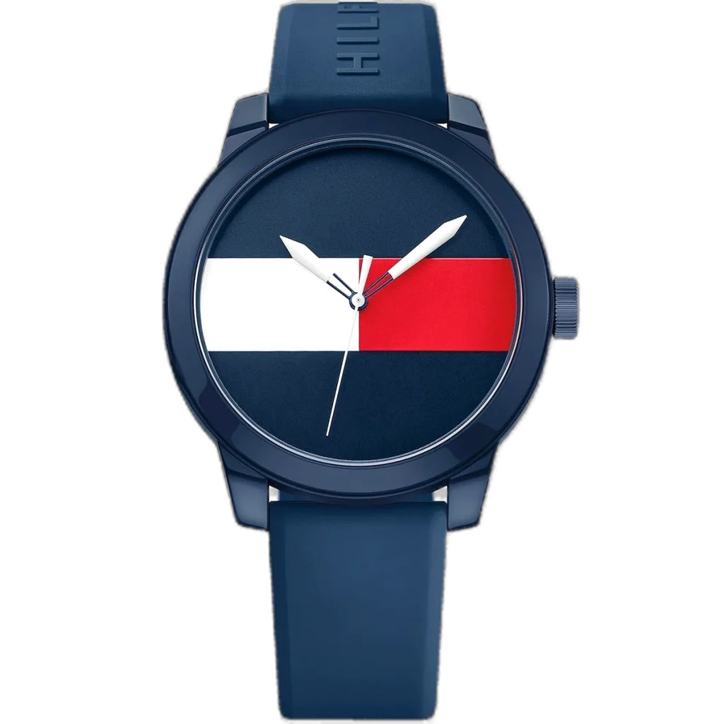 Tommy Hilfiger Watch Denim For Men - 1791322, With Blue Dial
