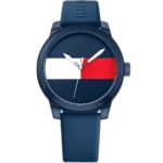Tommy Hilfiger Watch Denim For Men - 1791322, With Blue Dial