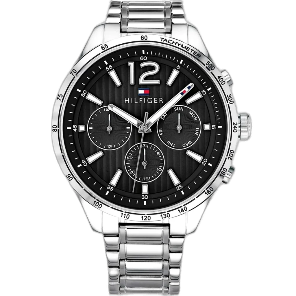 Tommy Hilfiger Watch Gavin For Men - 1791469, With Black Dial
