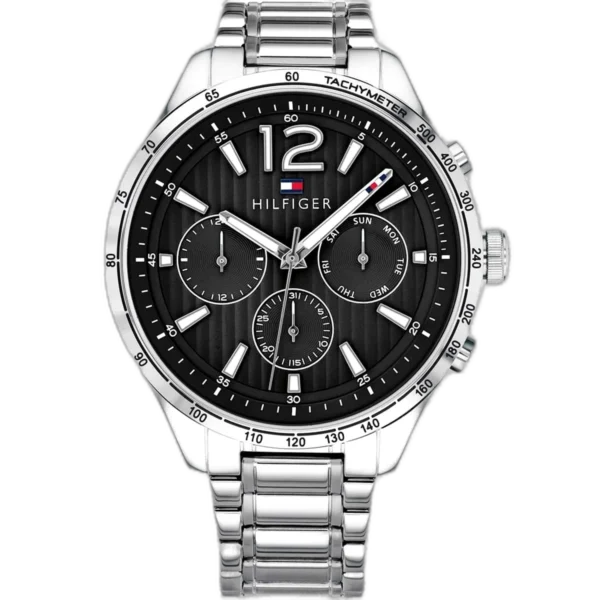 Tommy Hilfiger Watch Gavin For Men - 1791469, With Black Dial