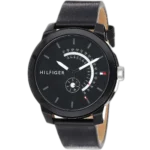 Tommy Hilfiger Watch Denim For Men - 1791479, With Black Dial - Image 2