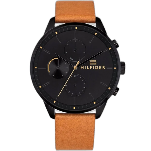 Tommy Hilfiger Watch Chase For Men - 1791486, With Black Dial