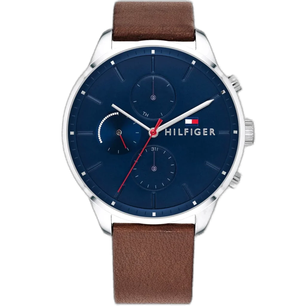 Tommy Hilfiger Watch Chase For Men - 1791487, With Blue Dial