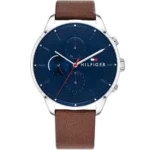 Tommy Hilfiger Watch Chase For Men - 1791487, With Blue Dial