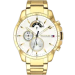 Tommy Hilfiger Watch Decker For Men - 1791538, With White Dial