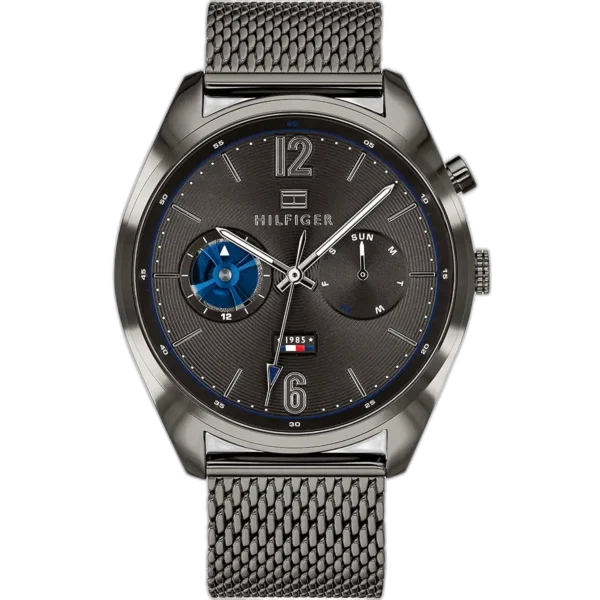 Tommy Hilfiger Watch Deacan For Men - 1791546, With Black Dial