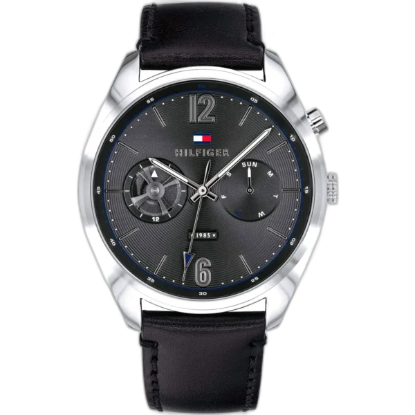 Tommy Hilfiger Watch Deacan For Men - 1791548, With Black Dial