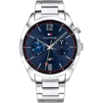 Tommy Hilfiger Watch Deacan For Men - 1791551, With Blue Dial