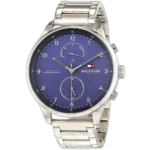 Tommy Hilfiger Watch Chase For Men - 1791575, With Blue Dial - Image 4