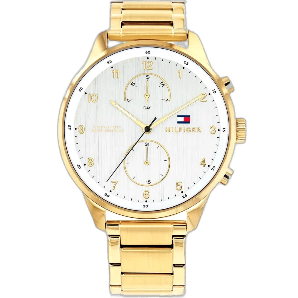 Tommy Hilfiger Watch Chase For Men - 1791576, With White Dial