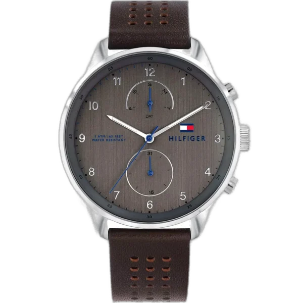 Tommy Hilfiger Watch Chase For Men - 1791579, With Gray Dial