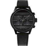 Tommy Hilfiger Watch Icon For Men - 1791595, With Black Dial