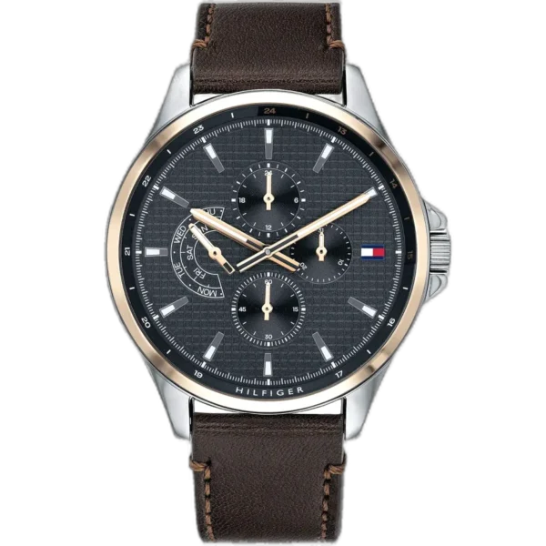Tommy Hilfiger Watch Shawn For Men - 1791615, With Gray Dial