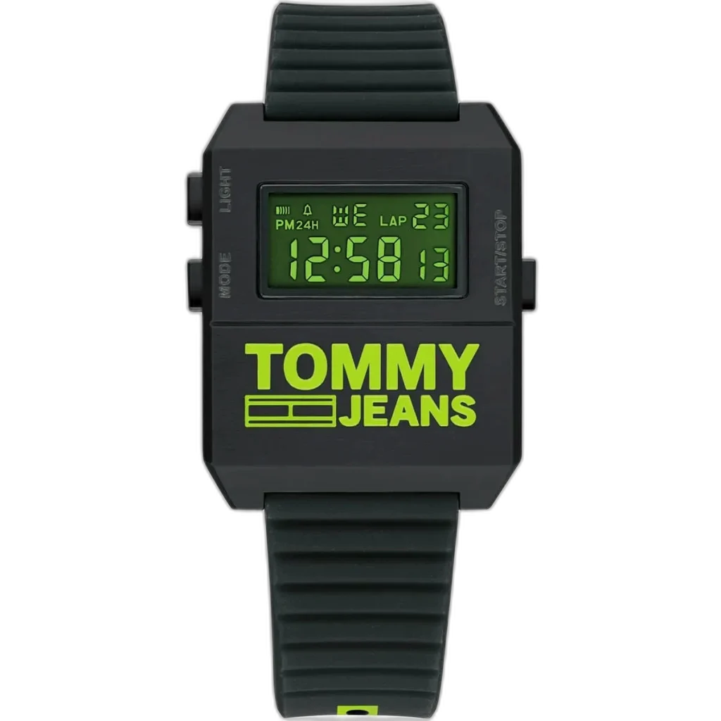 Tommy Hilfiger Watch Jeans For Men - 1791675, With Black Dial