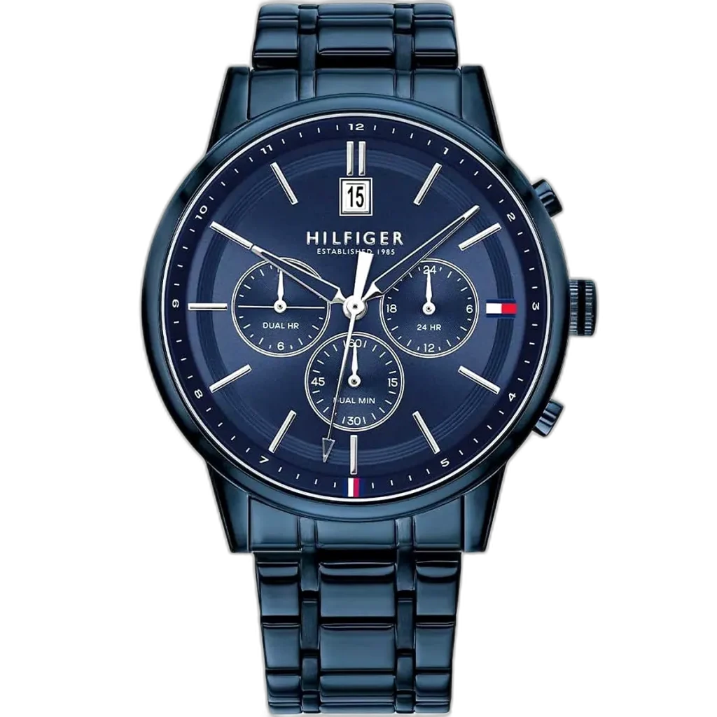 Tommy Hilfiger Watch Kyle For Men - 1791694, With Blue Dial