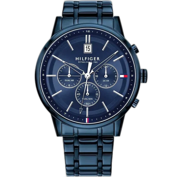 Tommy Hilfiger Watch Kyle For Men - 1791694, With Blue Dial