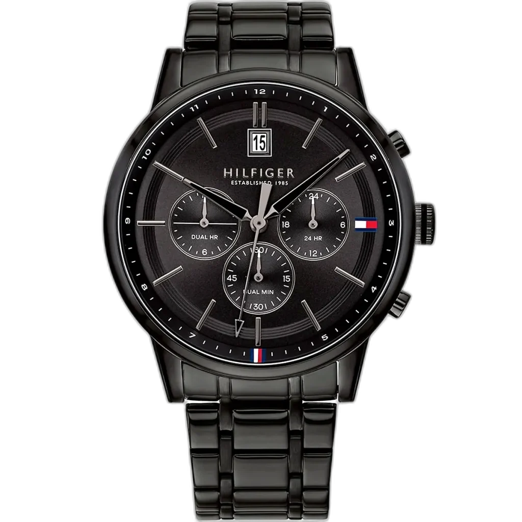 Tommy Hilfiger Watch Kyle For Men - 1791695, With Black Dial