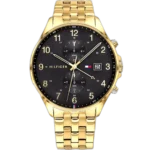 Tommy Hilfiger Watch West For Men - 1791708, With Black Dial