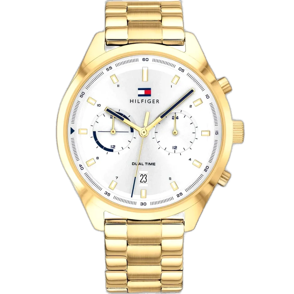 Tommy Hilfiger Watch Bennett For Men - 1791726, With Silver Dial