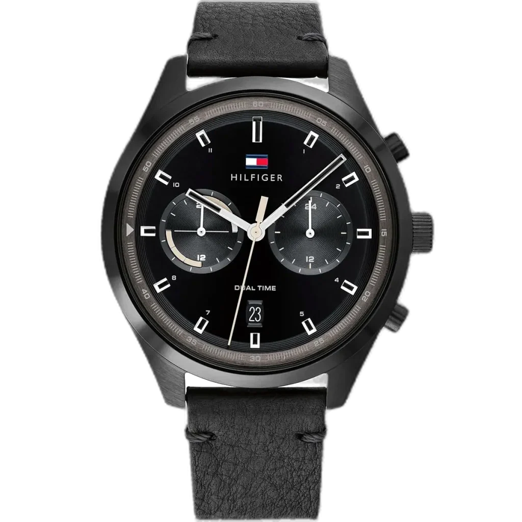 Tommy Hilfiger Watch Bennett For Men - 1791731, With Black Dial