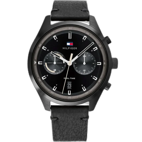 Tommy Hilfiger Watch Bennett For Men - 1791731, With Black Dial